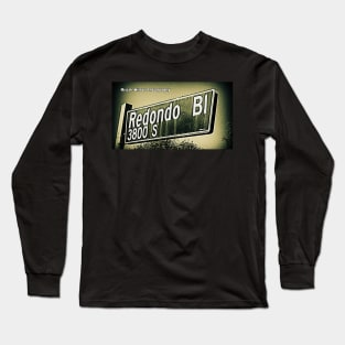 Redondo Boulevard, Los Angeles, California by Mistah Wilson Long Sleeve T-Shirt